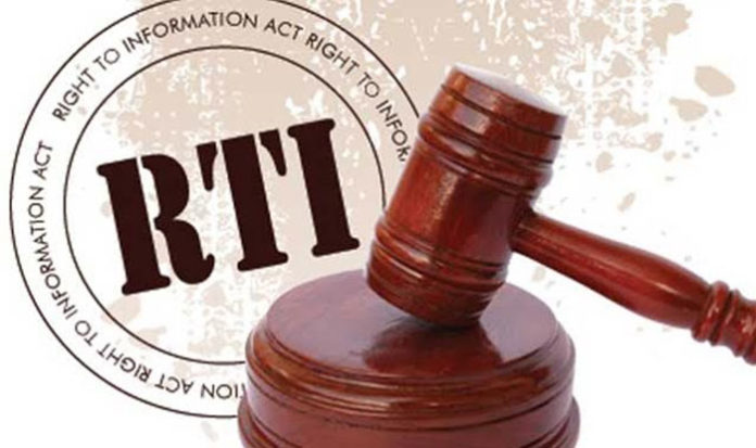 Right to information Bill - RTI