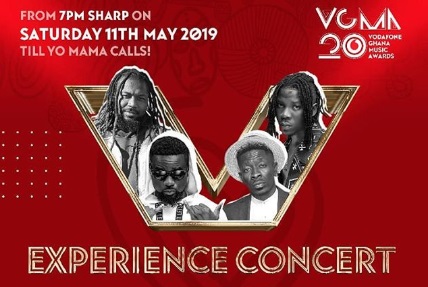VGMA19: Sarkodie, Shatta Wale,Stonebwoy, Samini, others to perform at 'Experience Concert'