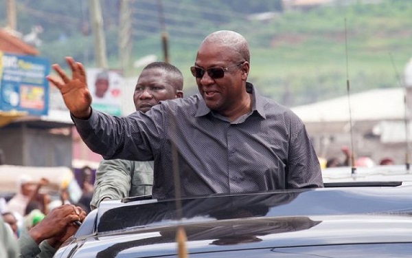 Ex-Prez Mahama tours Accra today