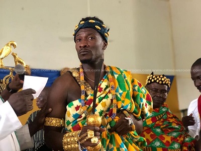 PHOTOS: Asamoah Gyan enstooled as chief in Hohoe