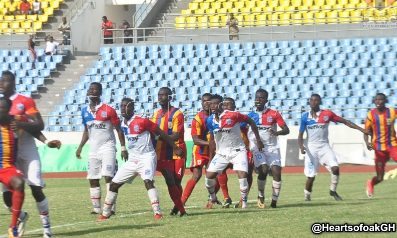 Hearts vs Liberty Professionals