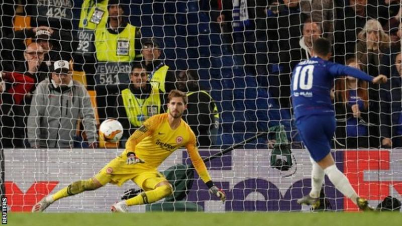 Chelsea beat Eintracht Frankfurt to set up Arsenal final