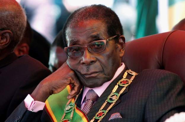 Robert Mugabe was pushed out of office in 2017 after a brief military takeover