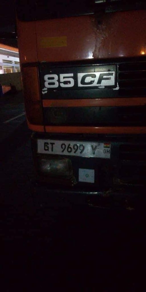 weapon carrying DAF truck