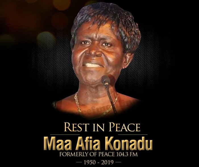 Peace FM’s Afia Konadu one-week