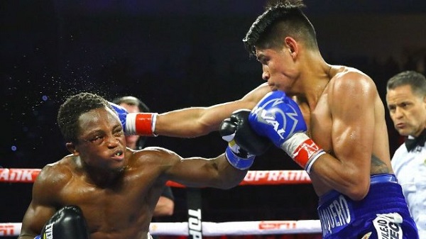 Isaac Dogboe lost his rematch to WBO super bantamweight champion Navarette 