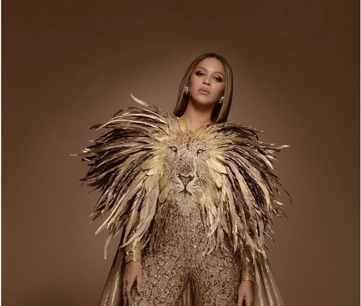 Beyoncé’s Lion-King inspired jumpsuit 