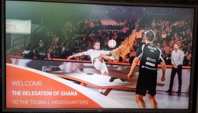 Ghana : Teqball games