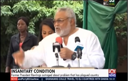 Former President Jerry John Rawlings