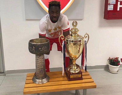 Boakye Yiadom revels in 30th Championship title with Red Star Belgrade