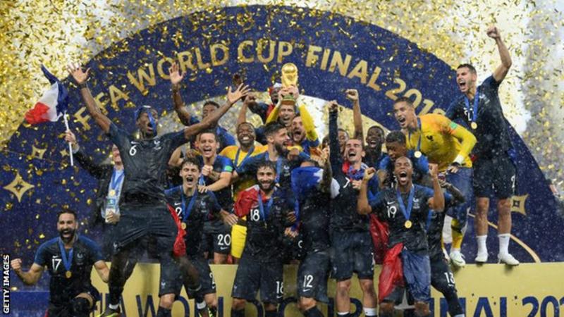 France won the 2018 World Cup in Russia