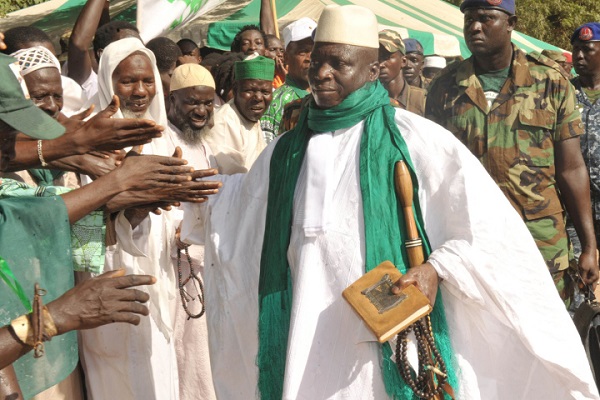 Former Gambian President Yahya Jammeh