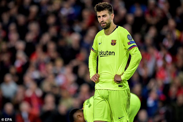 'It was a nightmare': Pique admits Barcelona are still haunted by UCL loss to Liverpool