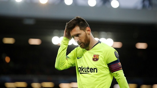 'Liverpool defeat one of my worst moments' - Messi 