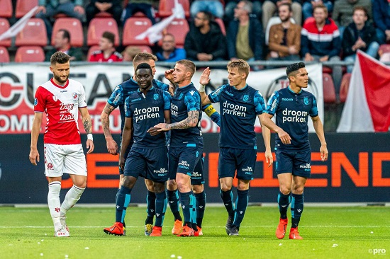 Dauda Mohammed registers assist for Vitesse in Europa League play off