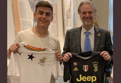 Paulo Dybala pledges to visit Ghana