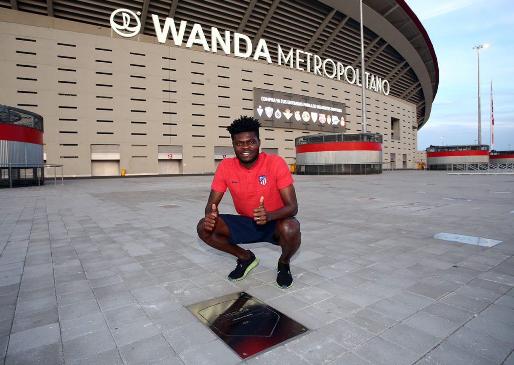 Thomas Partey at Wanda Metropolitano 