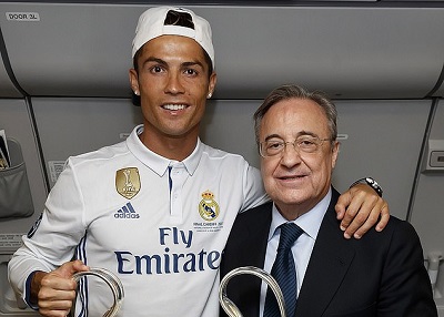 Cristiano Ronaldo is the greatest player I've ever signed - Florentino Perez