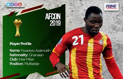 AFCON 2019: Profile of Kwadwo Asamoah