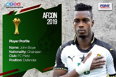 AFCON 2019: Profile of John Boye