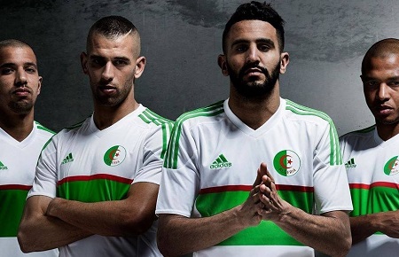 riyad mahrez algeria jersey