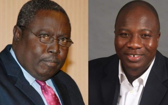 Martin Amidu (L) and Mahama Ayariga (R)