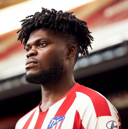 Thomas Partey fronts Atlético Madrid kit launch