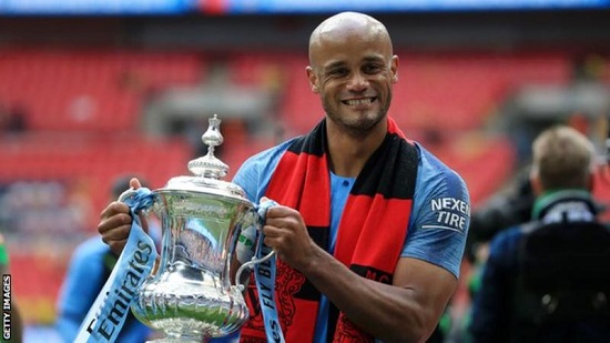 Vincent Kompany leaves Manchester City to become Anderlecht player-manager