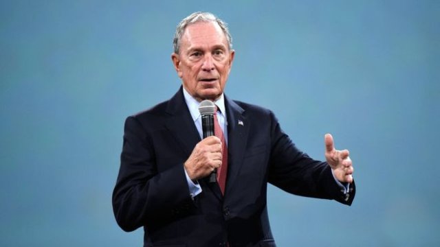 Michael Bloomberg has highlighted climate change and gun control as key issues