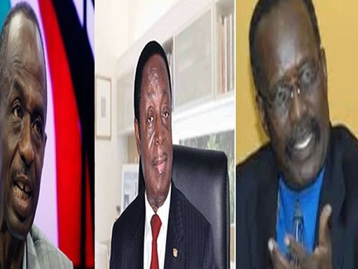 L-R: Johnson Asiedu Nketia, Kwabena Duffuor and Kwesi Ahwoi.