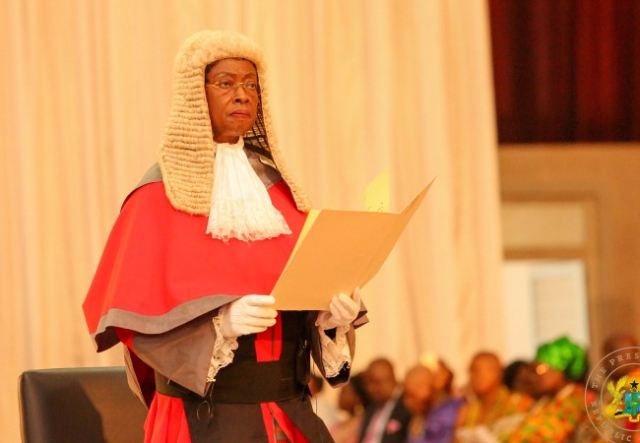 Chief Justice Sophia Akuffo 