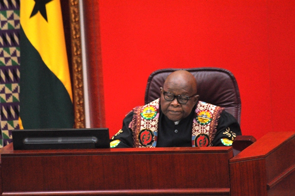 Speaker of Parliament Professor Aaron Mike Oquaye