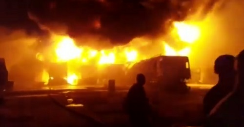 Kpone tanker yard explosion