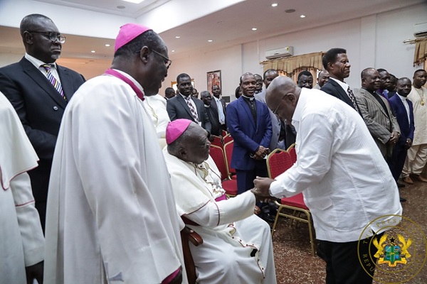 President Akufo-Addo met with Religious leaders