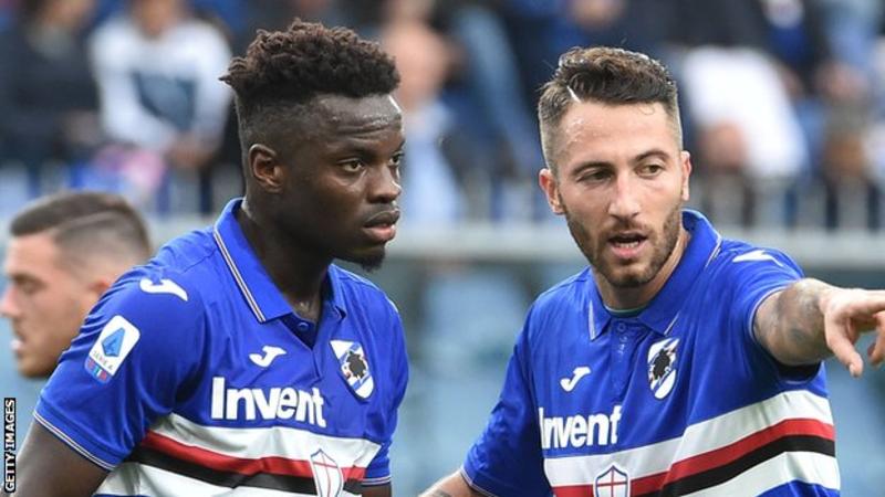 Ronaldo Vieira moved to Serie A side Sampdoria from Leeds United in August 2018