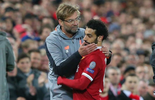 Klopp and Salah