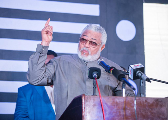 Former President Jerry John Rawlings