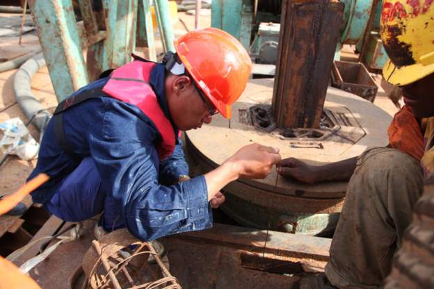 Chinese workers are involved in several major construction projects in Tanzania