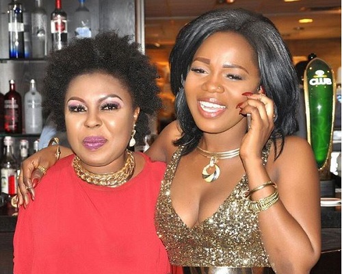 Afia Schwarzenegger (left) and Mzbel (right)