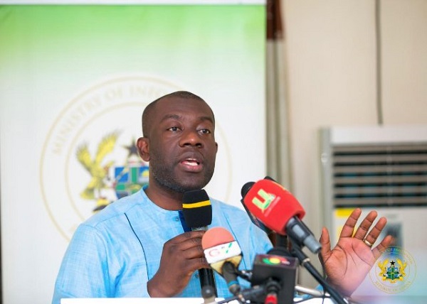 Minister for Information Kojo Oppong Nkrumah 