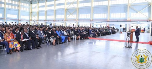 Akufo-Addo addressing 2019 GBA conference