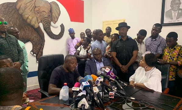 NPP addressed the press