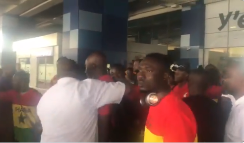 Black Meteors arrive in Ghana after booking AFCON ticket