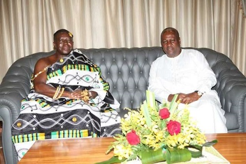 Asantehene & Mahama