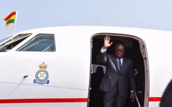 President Akufo-Addo departs Ghana 