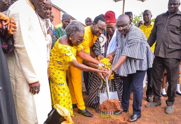 Veep Bawumia cuts sod