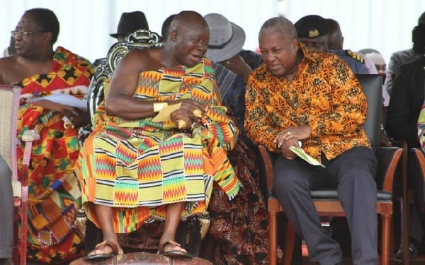  Mahama and Otumfuo