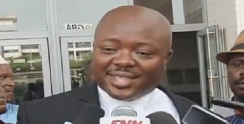 Lawyer for alleged coup plotters, Victor Adawudu