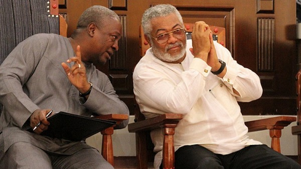 Mahama and Rawlings