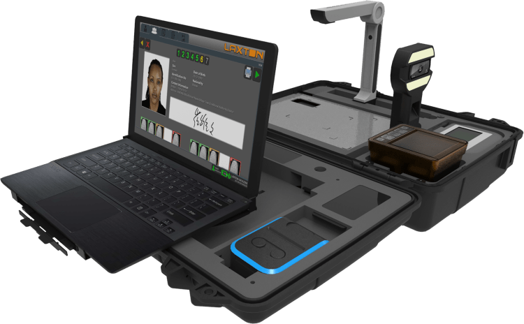 Biometric registration kit